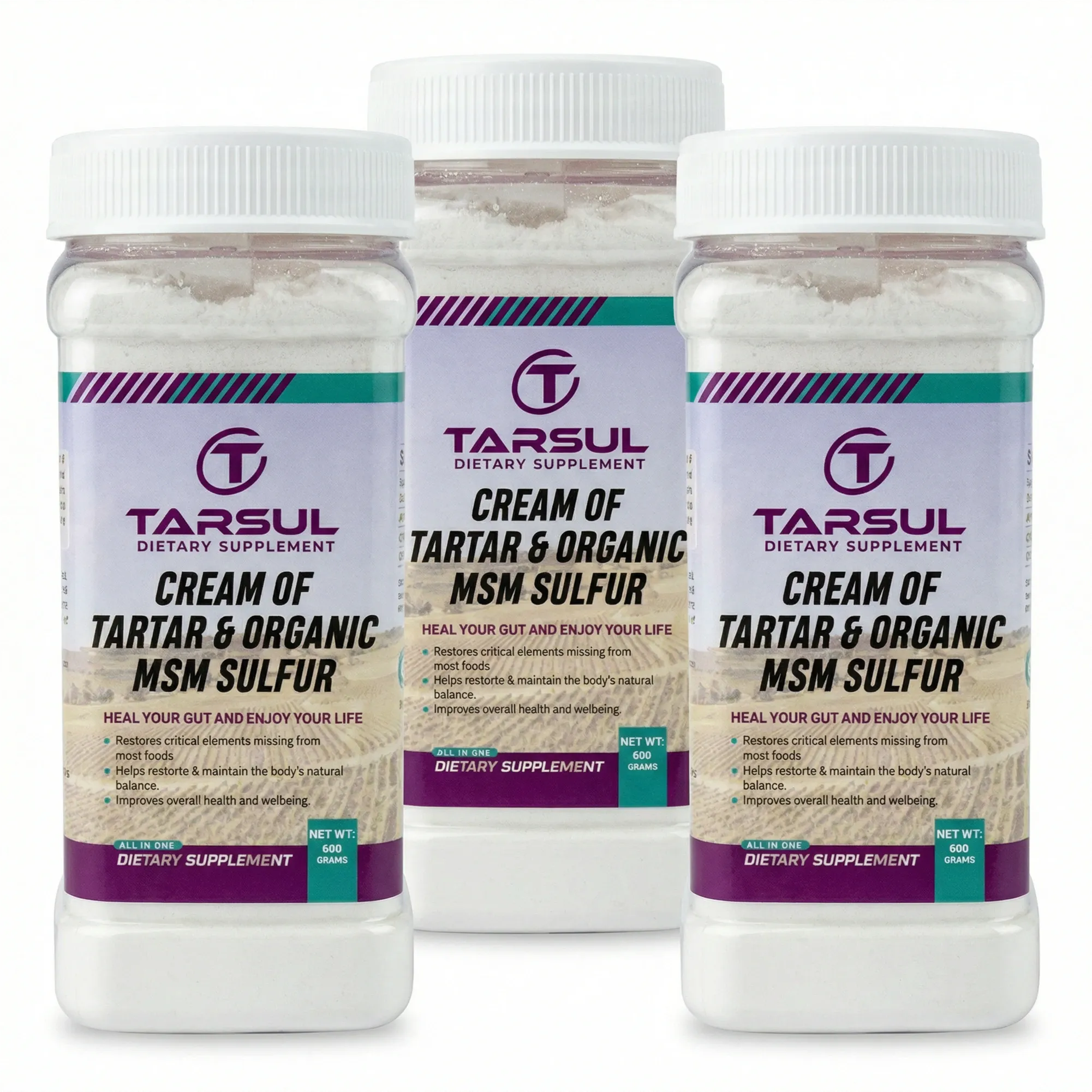 Tarsul 600 Gram Bottles x 3