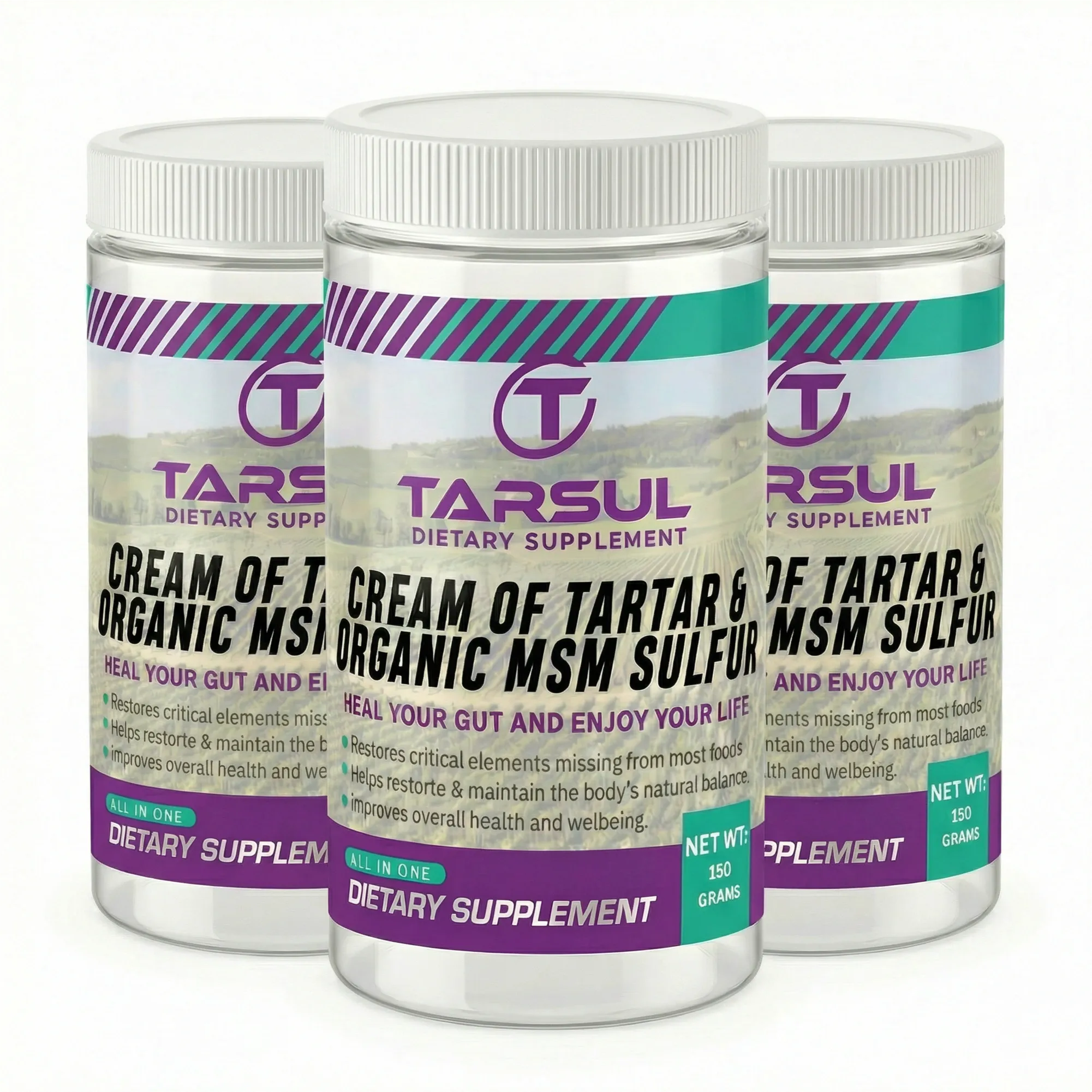 Tarsul 150g Powder 3 Bottles